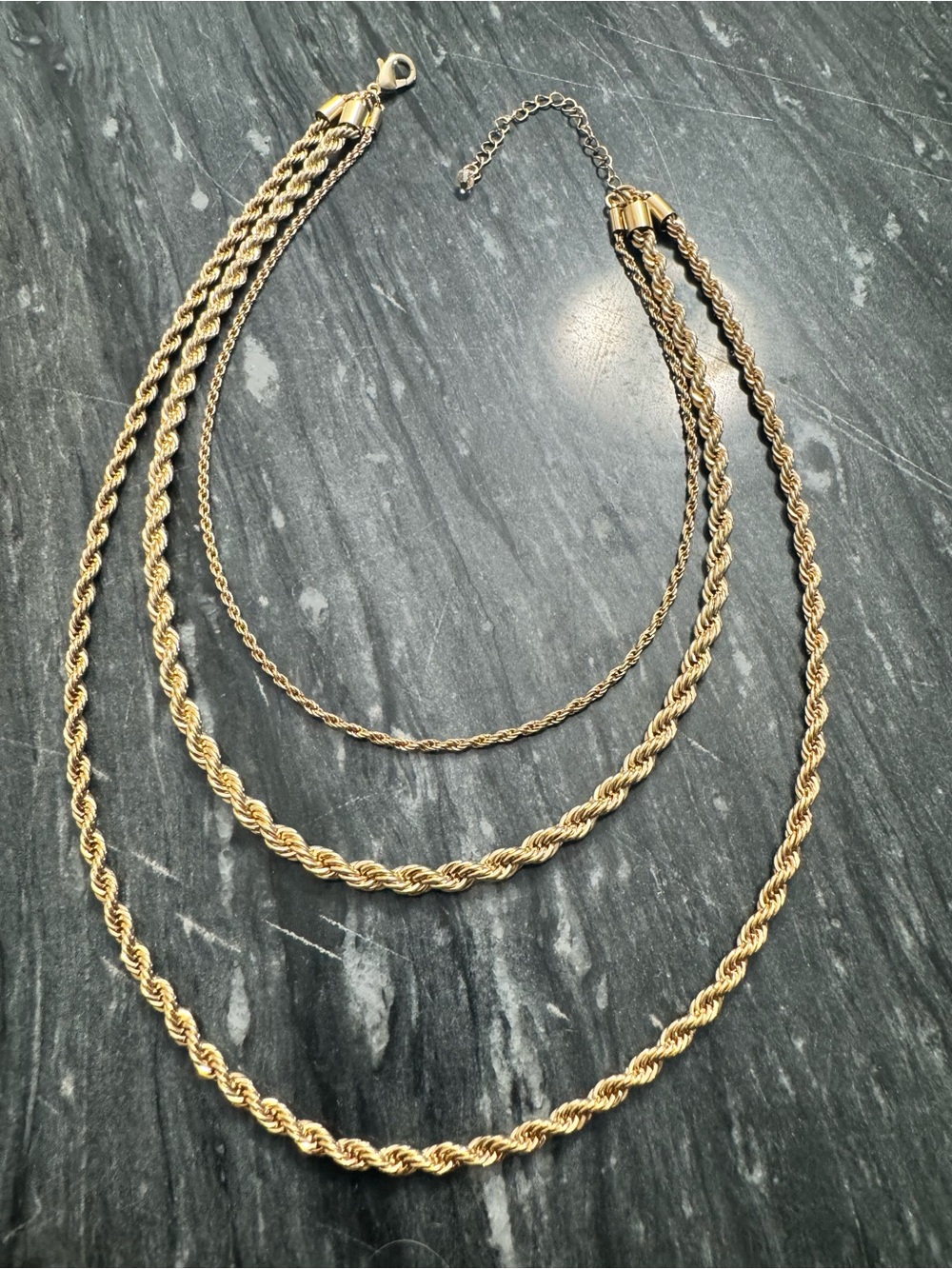 Stacked Rope Chain